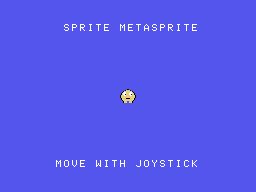 Amy Studio yellow three-color metasprite with white eyes and black pupils running in GearColeco