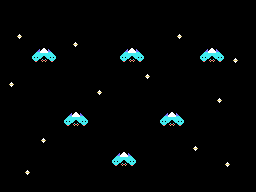 Amy Studio tile animation benchmark running in GearColeco
